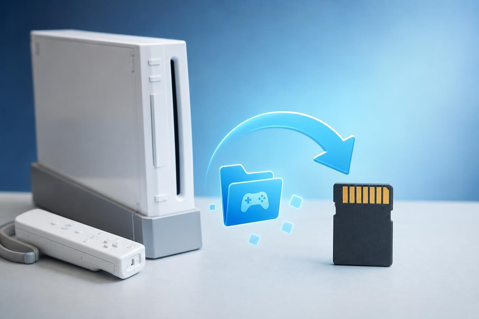 Come spostare salvataggi e canali della Nintendo Wii su una scheda SD
