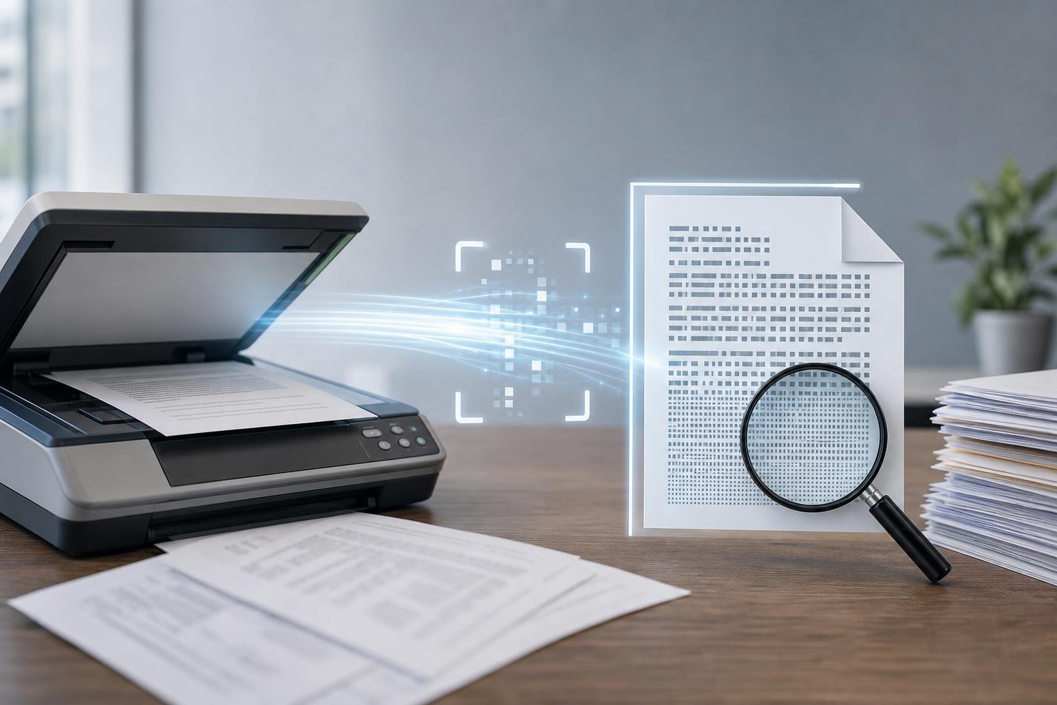 Come trasformare le scansioni in PDF ricercabili con l’OCR: strumenti, errori e gestione del testo