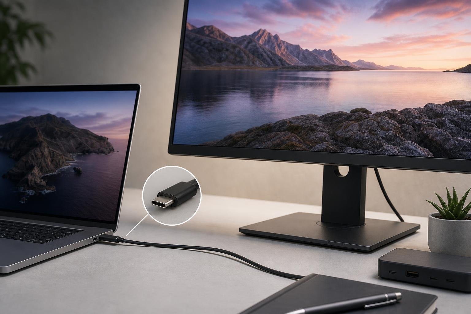 Come collegare un monitor USB-C: DisplayPort Alt Mode, alimentazione e compatibilità