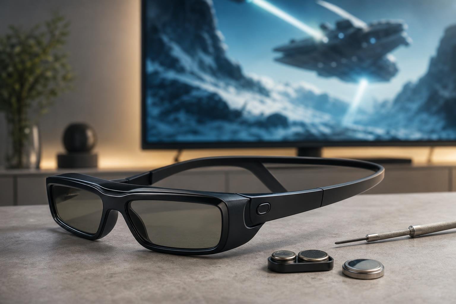 TV 3D: come scegliere, sostituire e mantenere le batterie degli occhiali attivi