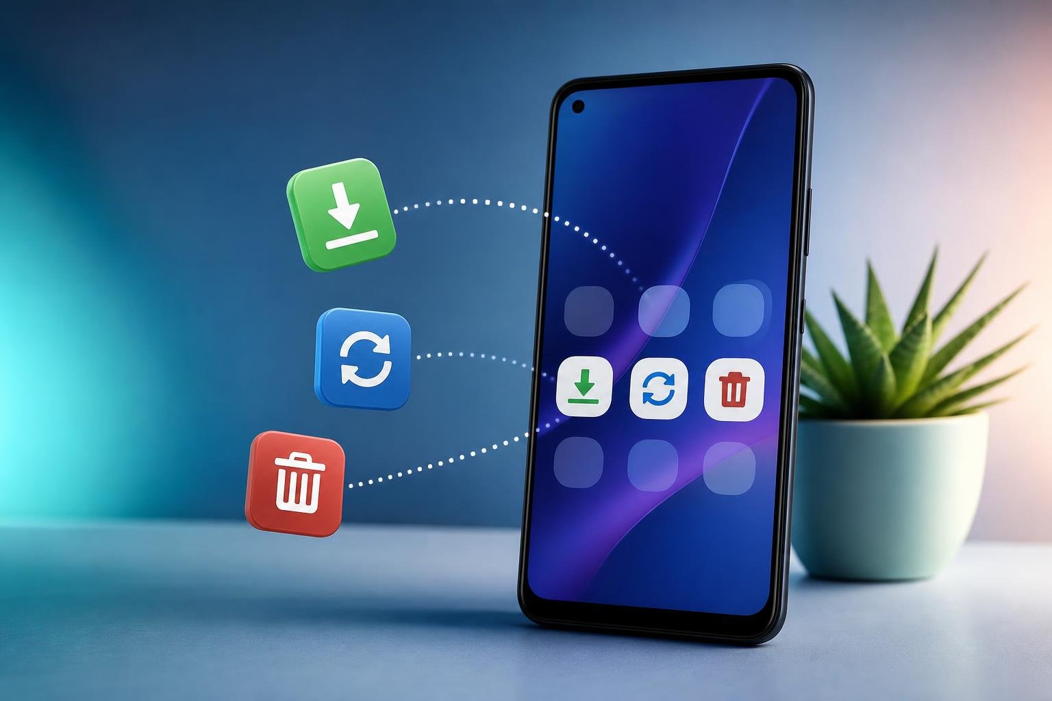 Come installare, aggiornare e disinstallare le app su uno smartphone Alcatel