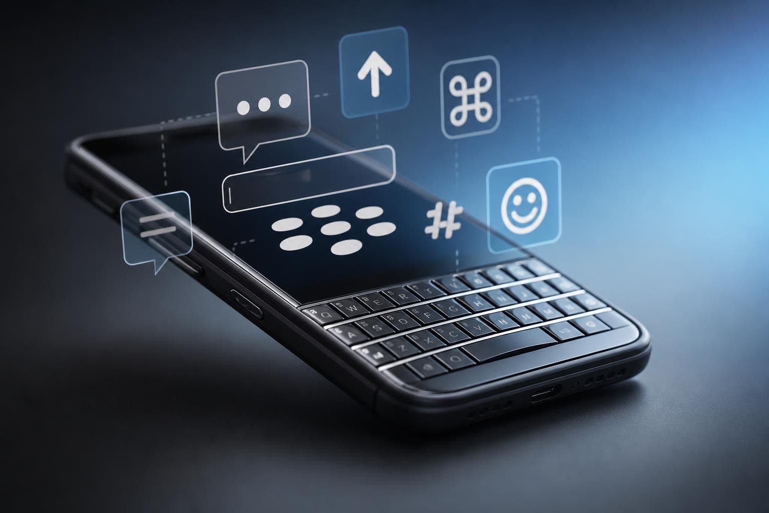 Come usare al meglio la tastiera fisica di uno smartphone BlackBerry: scorciatoie, predizione e simboli