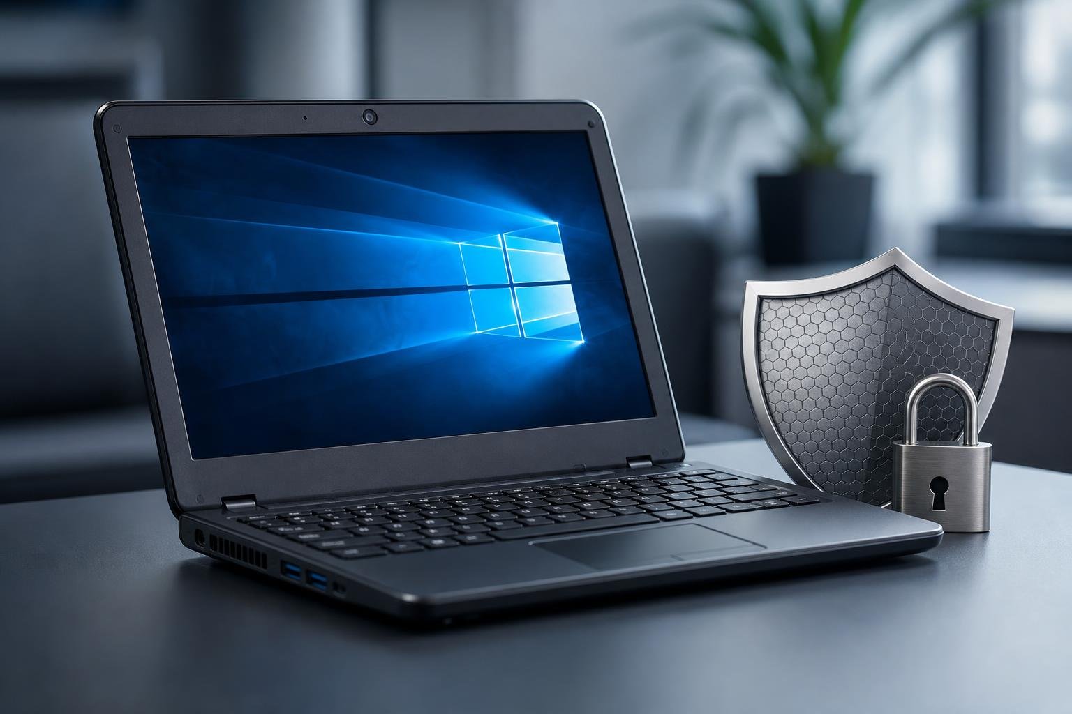 Come proteggere un netbook Windows: account, PIN, crittografia e blocco automatico